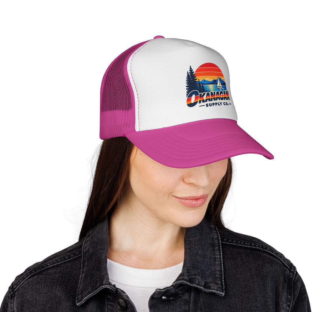 Okanagan Supply Co. Sailboat Trucker Cap
