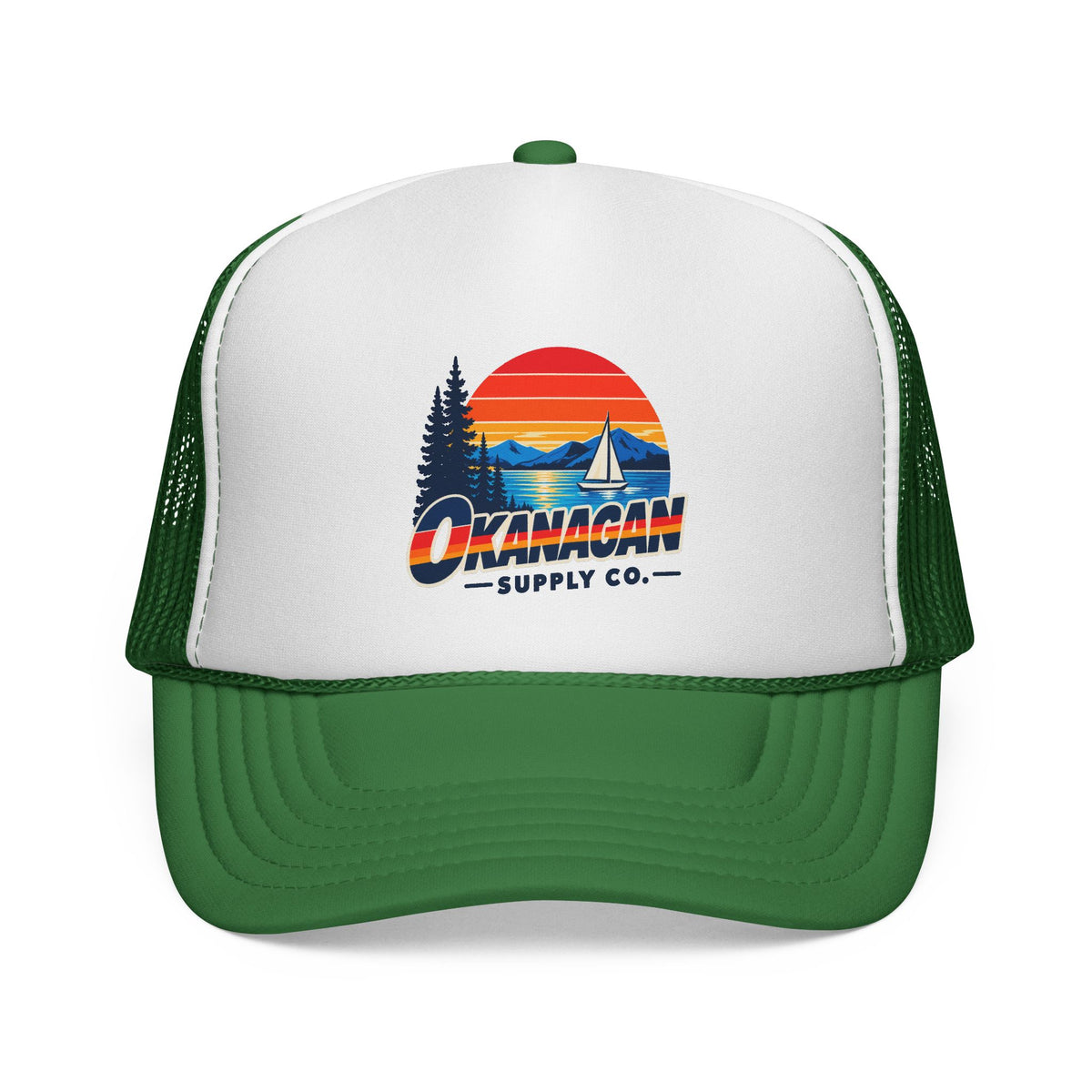 Okanagan Supply Co. Sailboat trucker cap, view 6