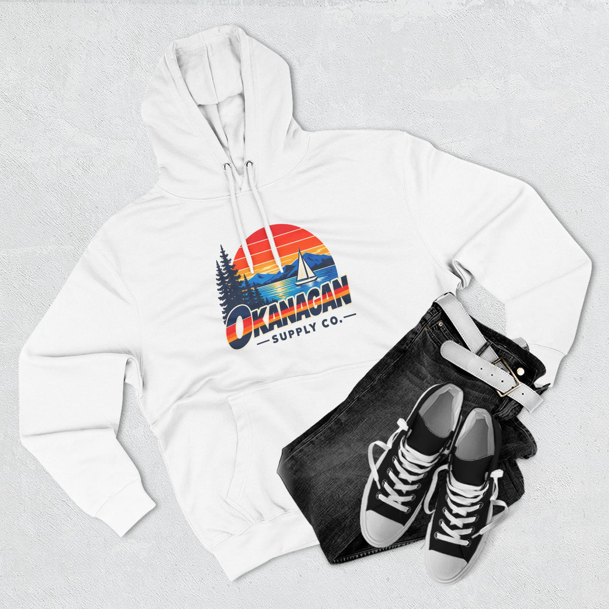 Okanagan Supply Co. Sailboat hoodie, view 11