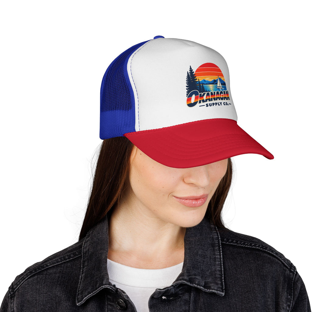 Okanagan Supply Co. Sailboat Trucker Cap