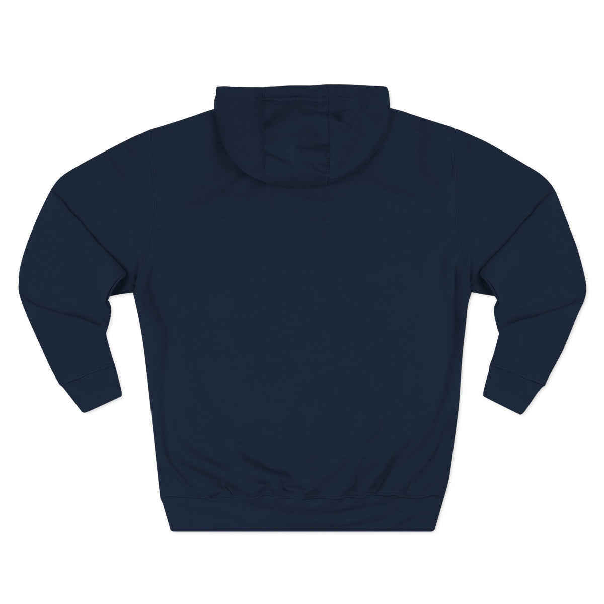 Okanagan Supply Co. Retro Sunset Hoodie in navy, back view
