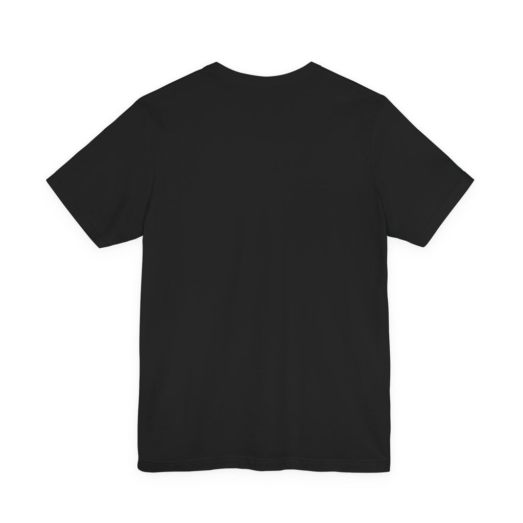 Okanagan Supply Co. Retro Sunset Tee in black, back view