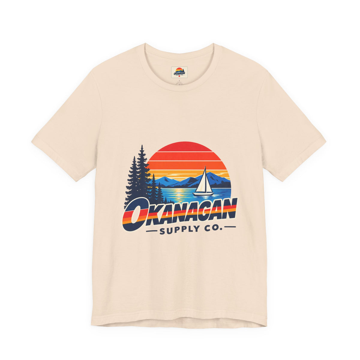 Okanagan Supply Co. Sailboat tee, view 2