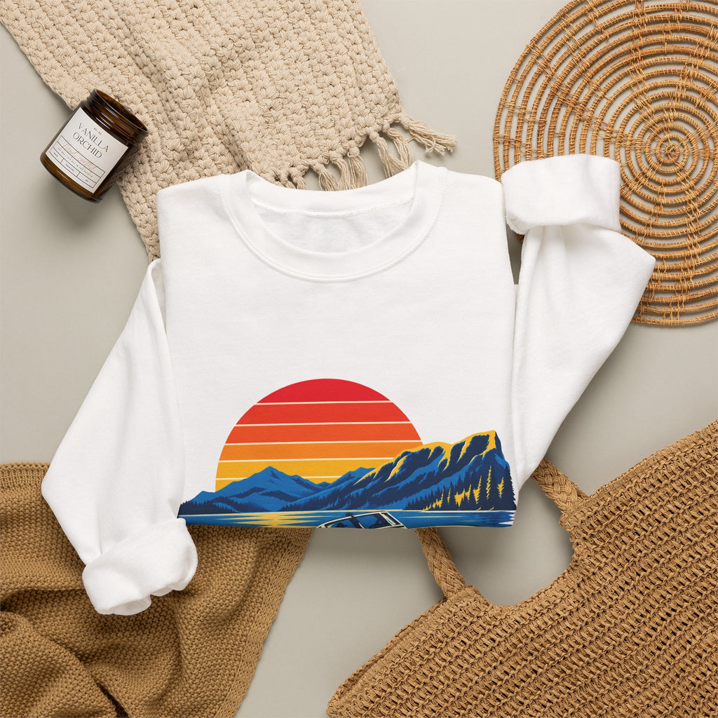 Okanagan Supply Co. Lake Day Speedboat crewneck, view 6