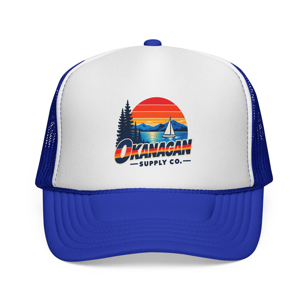 Okanagan Supply Co. Sailboat trucker cap, view 4