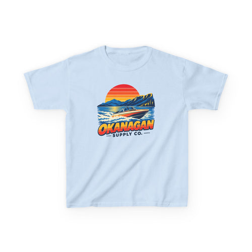 Okanagan Supply Co. Kids Lake Day Speedboat Tee