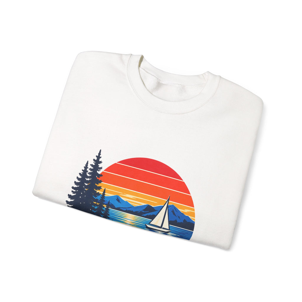 Okanagan Supply Co. Sailboat crewneck, view 5