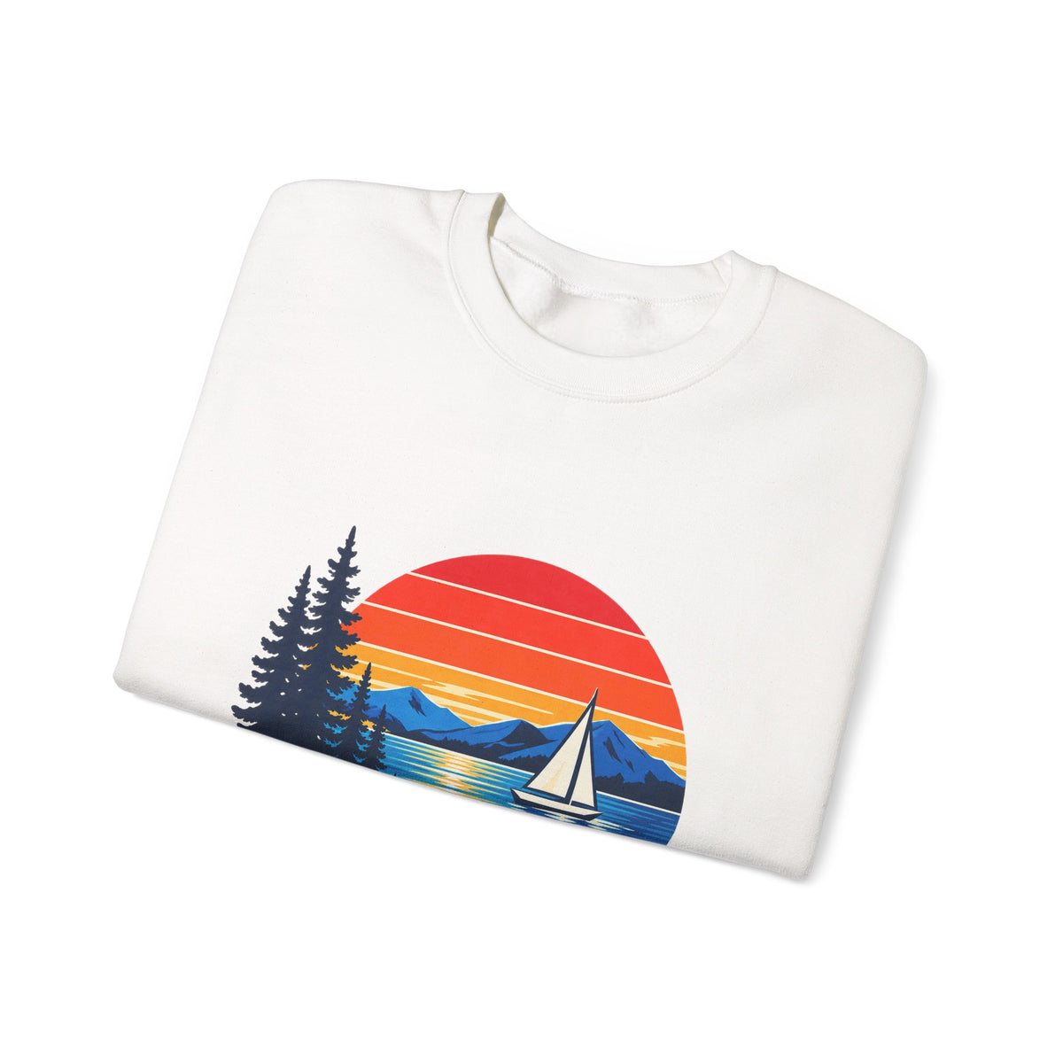 Okanagan Supply Co. Sailboat crewneck, view 5