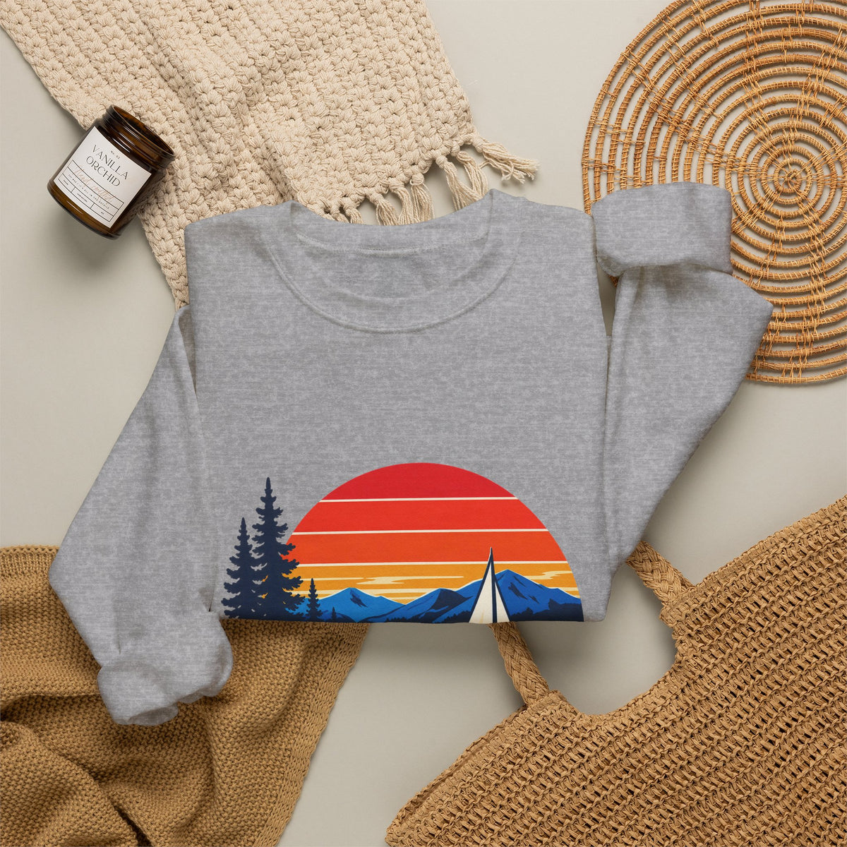 Okanagan Supply Co. Sailboat crewneck, view 12