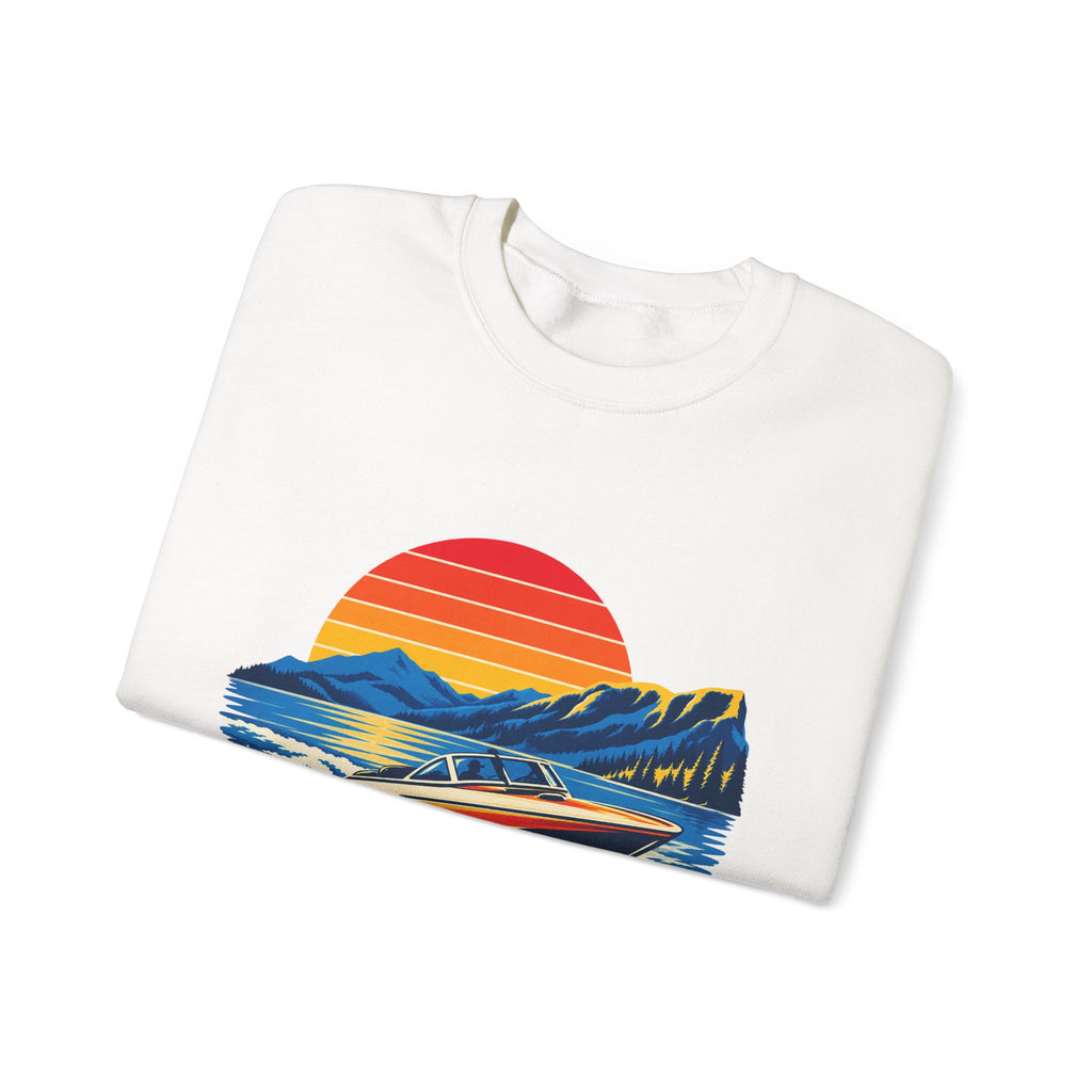 Okanagan Supply Co. Lake Day Speedboat crewneck, view 5