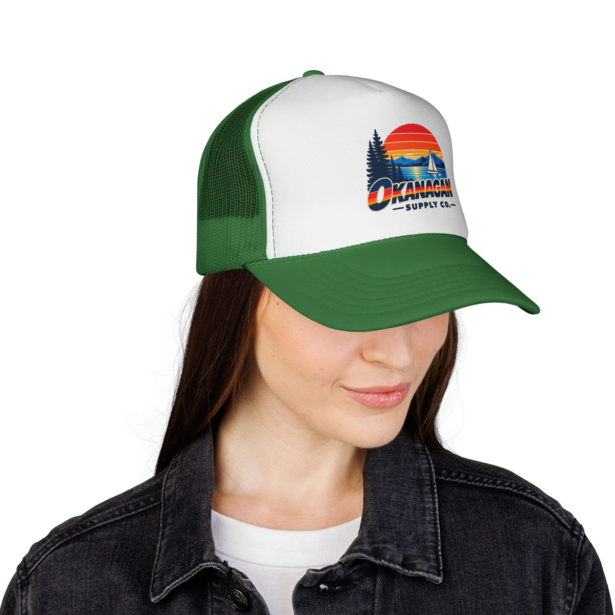 Okanagan Supply Co. Sailboat Trucker Cap