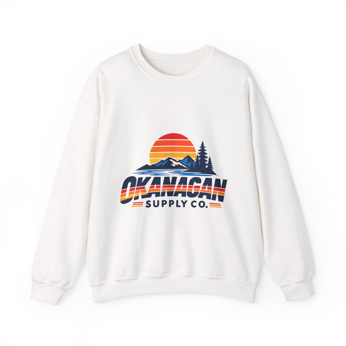Okanagan Supply Co. Vintage Outdoors crewneck, view 1