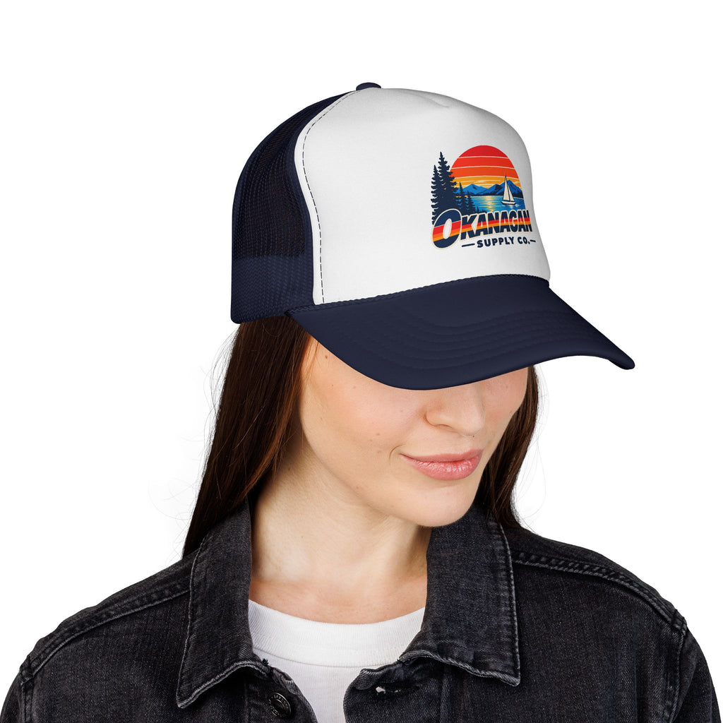 Okanagan Supply Co. Sailboat trucker cap, view 16