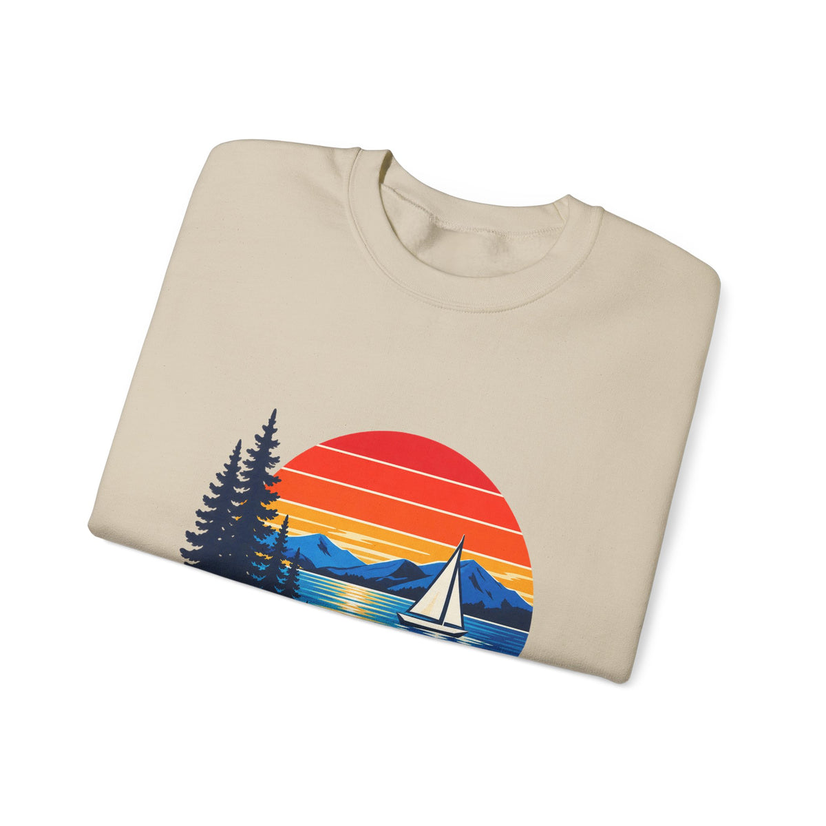 Okanagan Supply Co. Sailboat crewneck, view 8