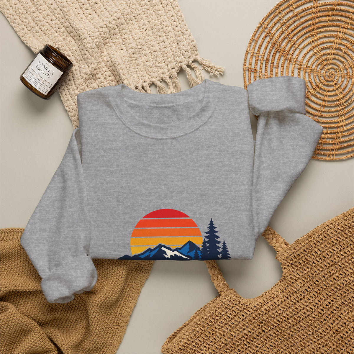 Okanagan Supply Co. Vintage Outdoors crewneck, view 12