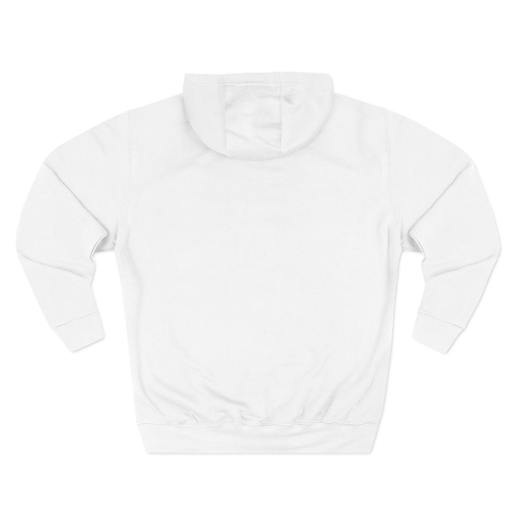 Okanagan Supply Co. Lake Day Speedboat Hoodie in white, back view
