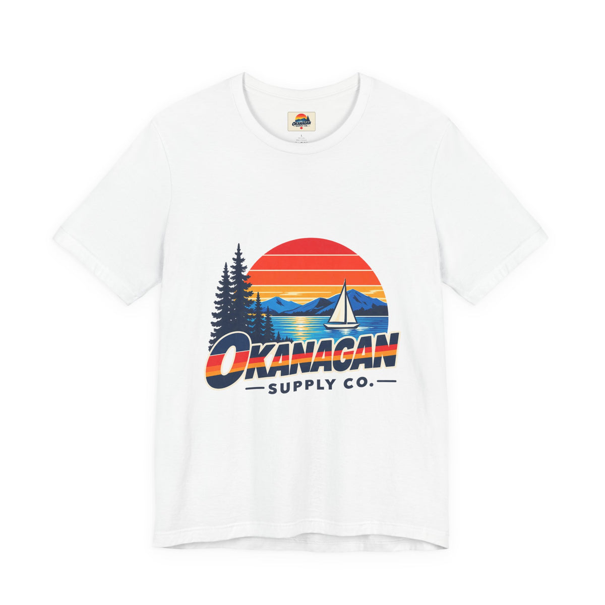 Okanagan Supply Co. Sailboat tee, view 4
