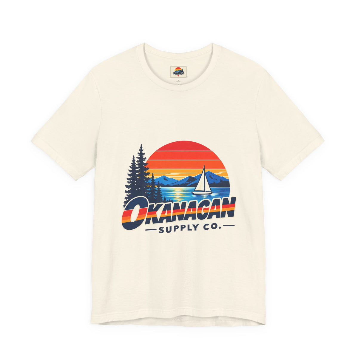 Okanagan Supply Co. Sailboat tee, view 1