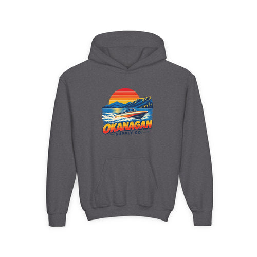 Okanagan Supply Co. Kids Lake Day Speedboat Hoodie