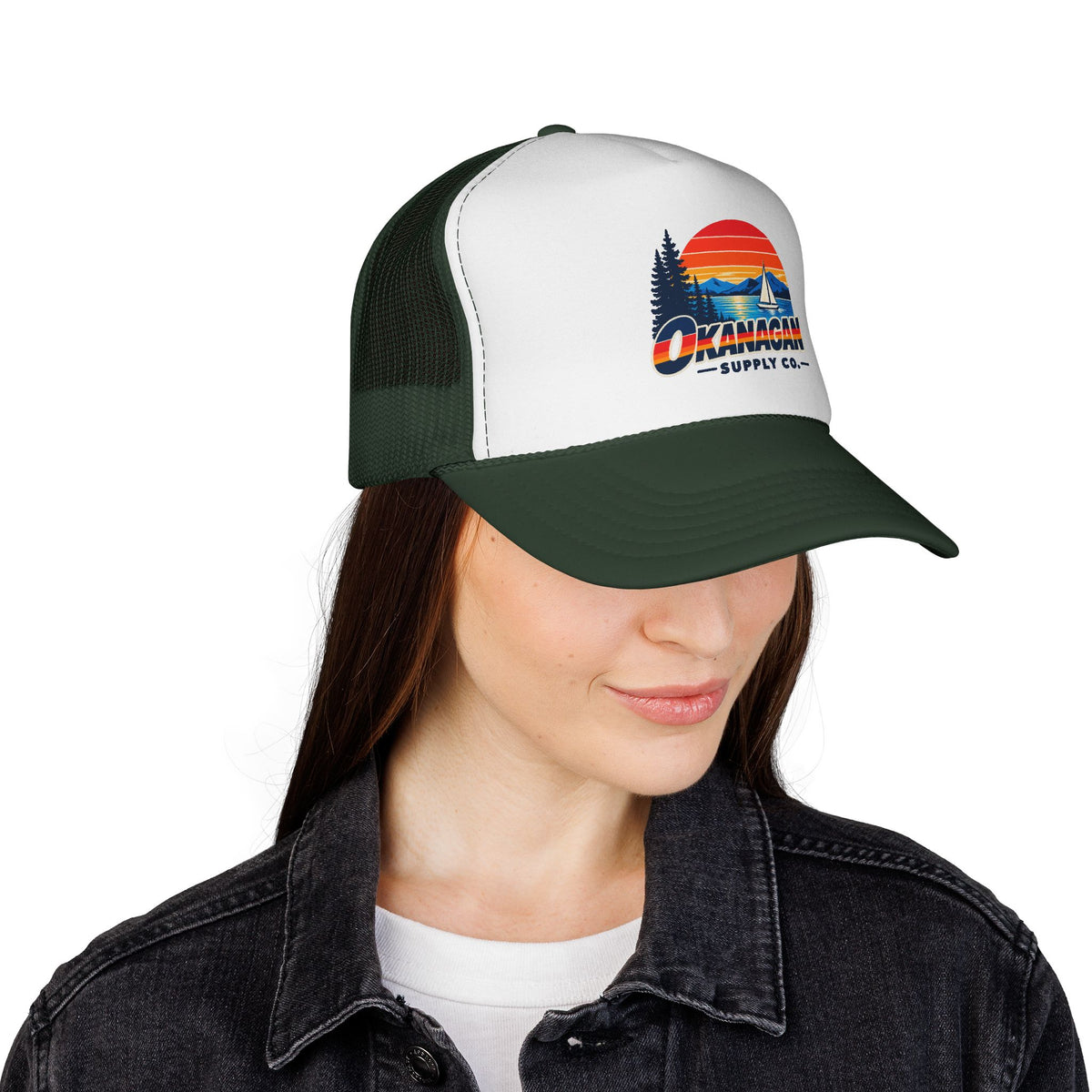 Okanagan Supply Co. Sailboat trucker cap, view 13